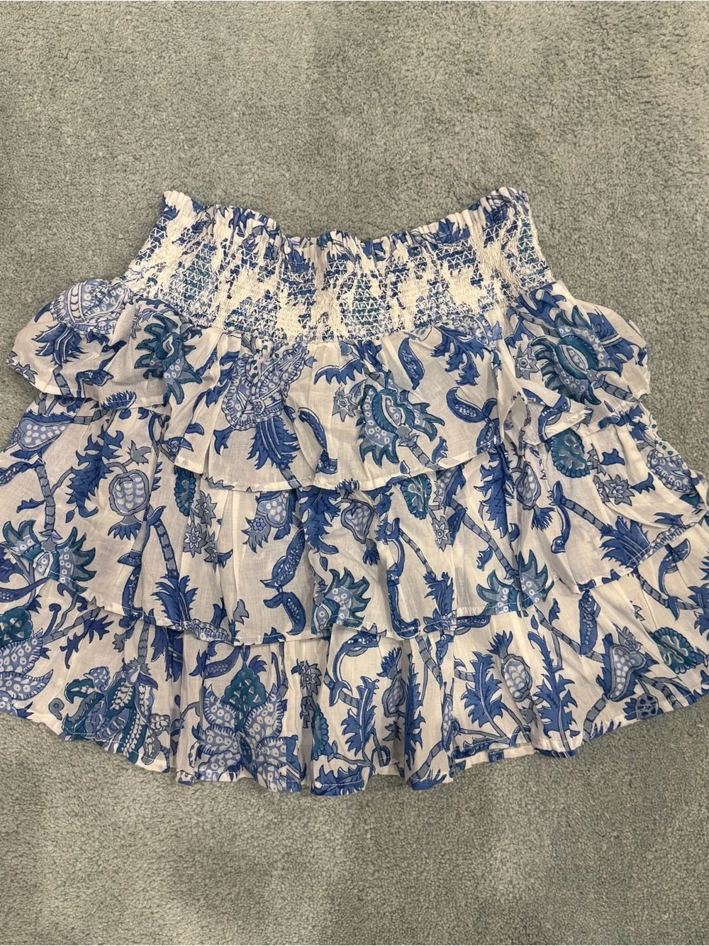 Roller Rabbit Blue Amanda Siggy Mini Skirt - Picture 2 of 4